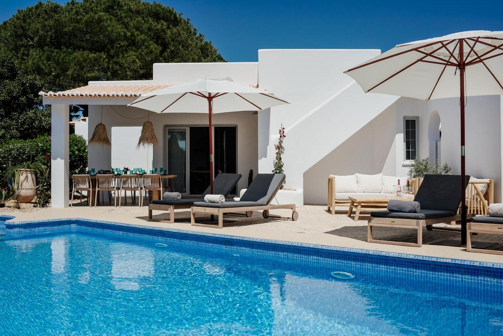 The Carobs Villas Карвоейру Экстерьер фото